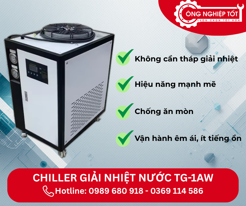 Những ưu điểm nổi bật của Chiller TG-1AW